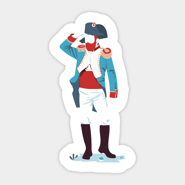 Napoleon Sticker by marcvaello